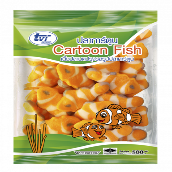 FROZEN CARTOON FISH BALL