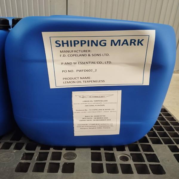 LEMON OIL TERPENELESS - F.D. COPELAND & SONS / UK