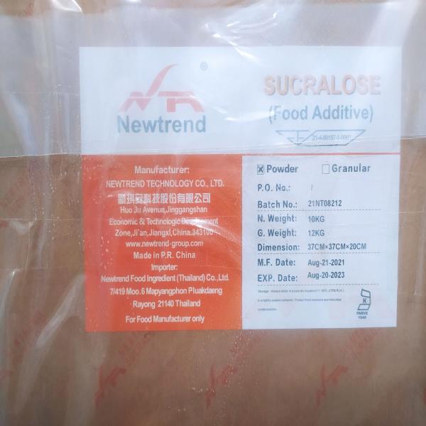 SUCRALOSE POWDER - NEW TREND TECHNOLOGY CO.,LTD. / CHINA