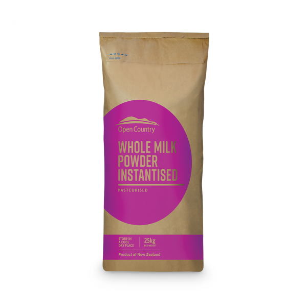 INSTANT WHOLE MILK POWDER- OPEN COUNTRY DAIRY LTD., WAHAROA, NEW ZEALAND