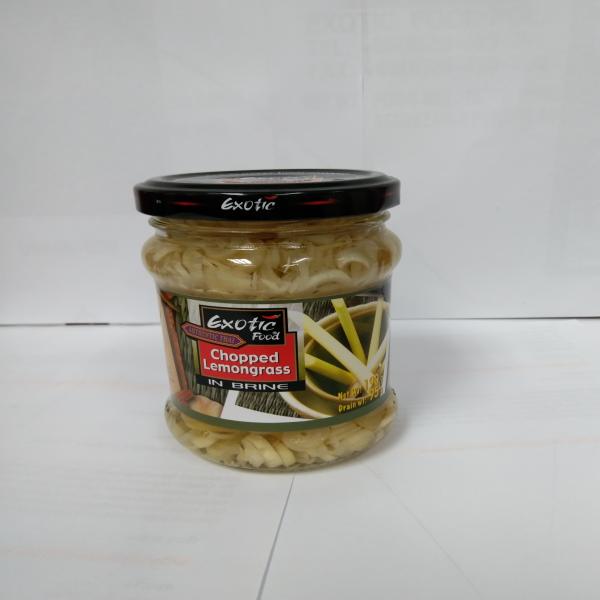 ตะไคร้หั่นฝอยในน้ำเกลือ