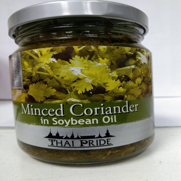 ผักชีบดในน้ำมัน