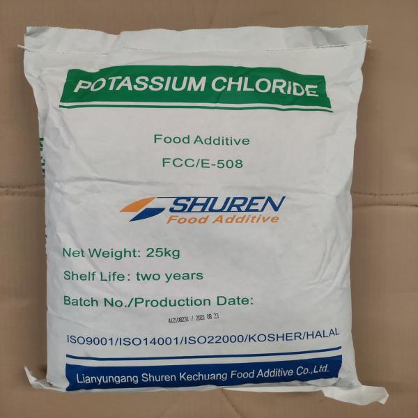 POTASSIUM CHLORIDE / LIANYUNGANG SHUREN KECHUANG FOOD ADDITIVE / CHINA