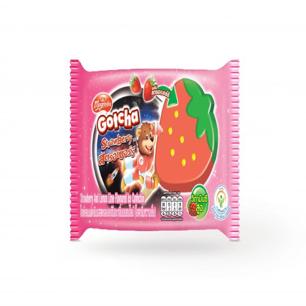 Strawberry and Lemon Lime Flavoured Ice Confection