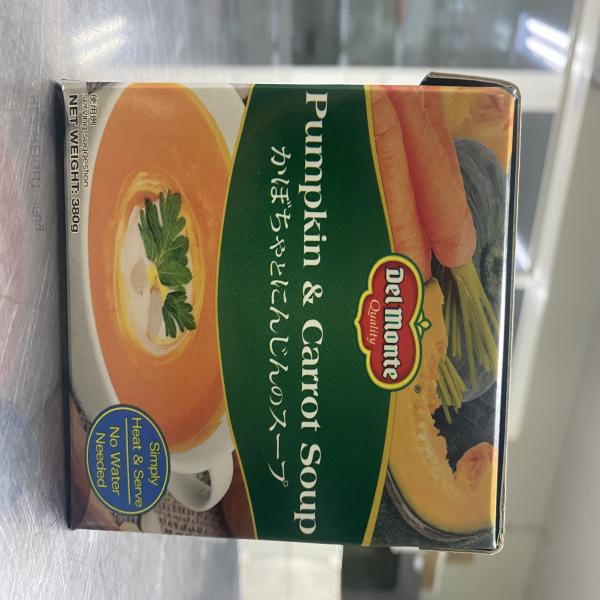 RECARTED PUMPKIN AND CARROT SOUP