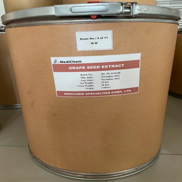 GRAPE SEEDS P.E. - MEDICHEM SPECIALTIES CORPORATION LIMITED/CHINA