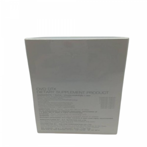 OVO DTX DIETARY SUPPLEMENT PRODUCT