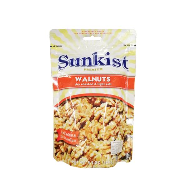 DRY ROASTED & LIGHT SALT WALNUTS