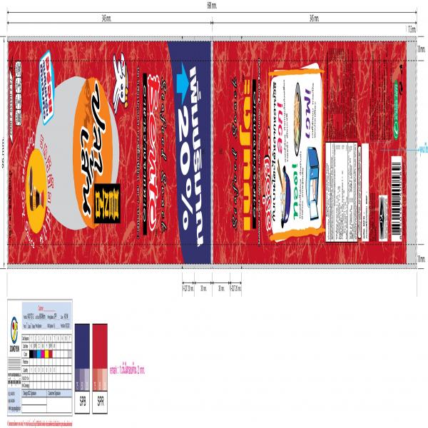 Seafood snack Japanese soy sauce flavour (Bento Brand)