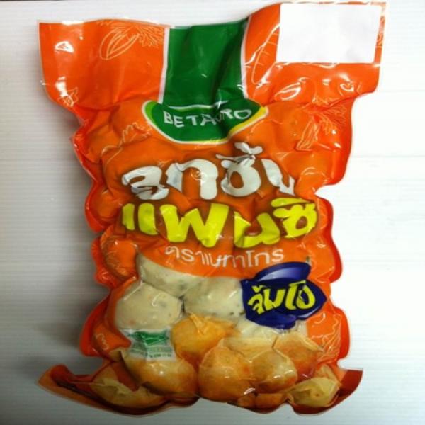 ลูกชิ้นแฟนซีจัมโบ้ (ลูกชิ้นไก่ผสมผัก)