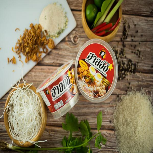 เส้นก๋วยจั๊บอบแห้งกึ่งสำเร็จรูป