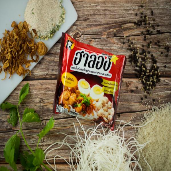 เส้นก๋วยจั๊บอบแห้งกึ่งสำเร็จรูป