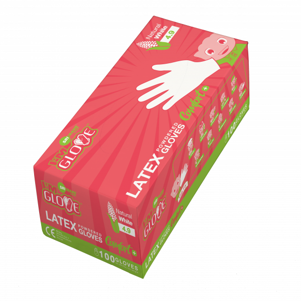 Latex Powdered Non Sterile (Natural white)