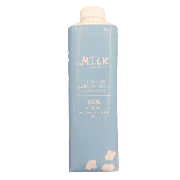 น้ำนมโคพร่องมันเนย พาสเจอร์ไรส์