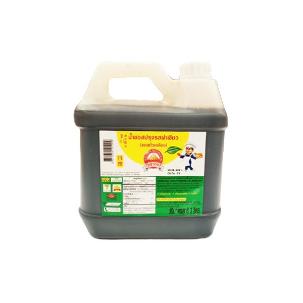 SEASONING SAUCE GREEN  CAP (SOYBEAN SAUCE)