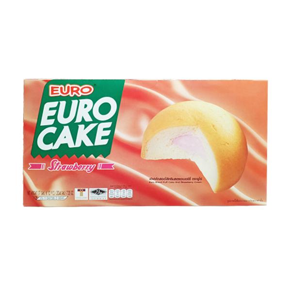 PUFF CAKE AND SWEET STRAWBERRY CREAM 