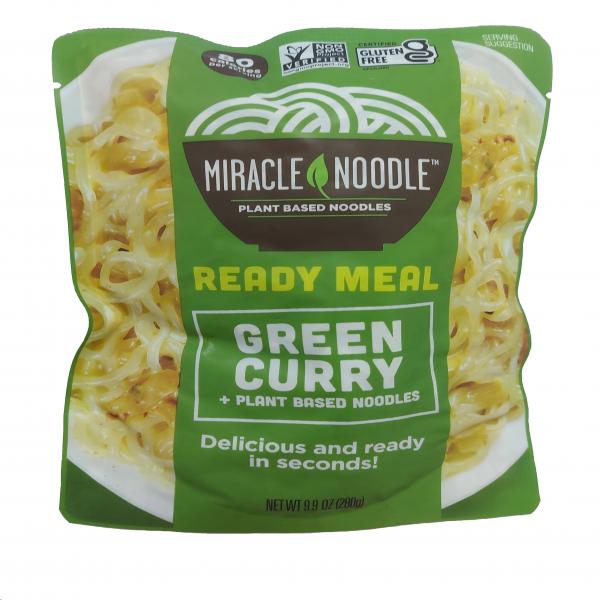 KONJAC NOODLES WITH GREEN CURRY SAUCE READY TO EAT MEAL