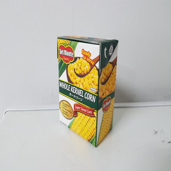 RECARTED WHOLE KERNEL CORN IN BRINE 190 G.