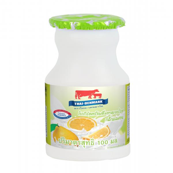 โยเกิร์ตพร้อมดื่ม พาสเจอร์ไรส์ กลิ่นเลมอน