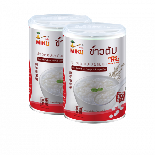 ข้าวต้มข้าวหอมมะลิผสมบุก
