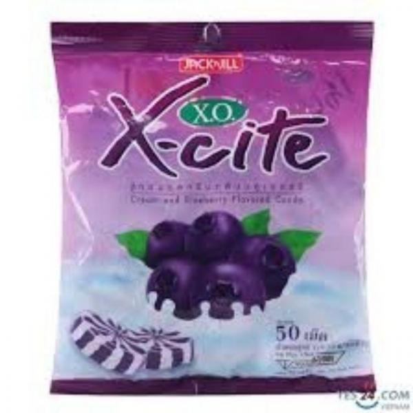 Cream and Blueberry Flavoured Candy