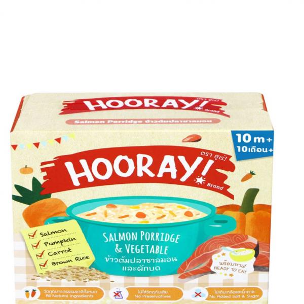 Salmon Porridge & Vegetable