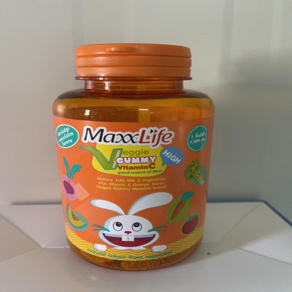 Gummy Jelly Mix 5 Vegetables Plus Vitamin C Orange Flavor Veggie Gummy