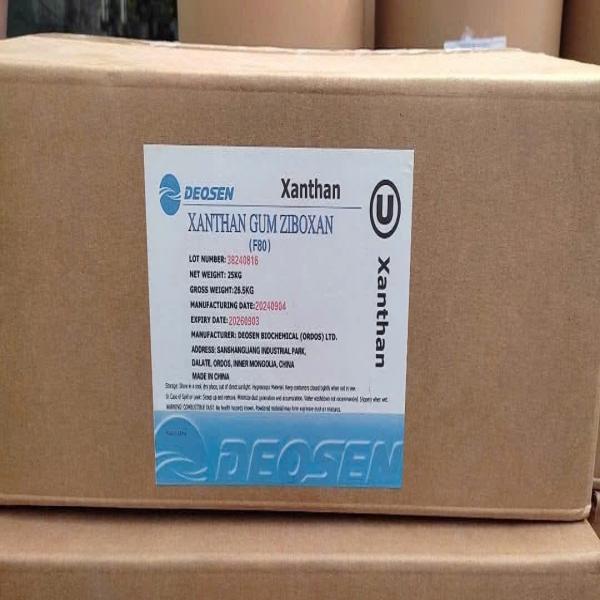 XANTHAN GUM F80 (FOOD ADDITIVE) - DEOSEN BIOCHEMICAL (ORDOS) LTD. /CHINA