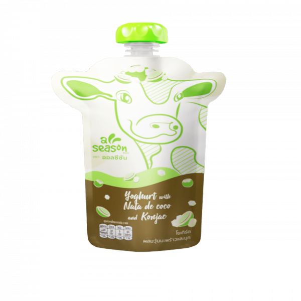 YOGHURT WITH NATA DE COCO