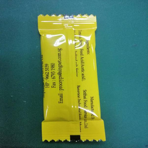 ซอสมะเขือเทศ พีวี  เครื่องหมายการค้าจดทะเบียน ซองสติ๊ก 11 กรัม