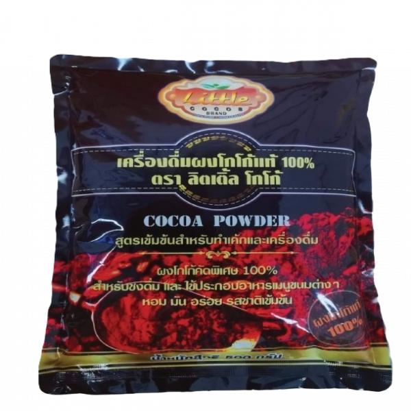 โกโก้ พาวเดอร์ ชนิดสีน้ำตาลเข้ม (โกโก้ผงไขมันต่ำ) (ถุงฟอยด์)