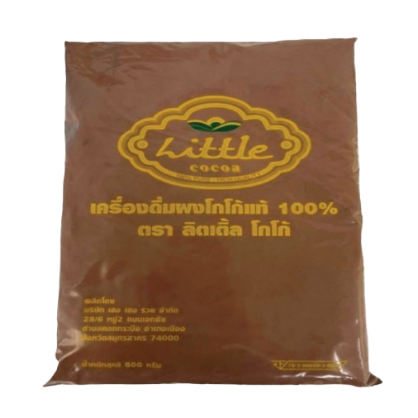 โกโก้ พาวเดอร์ ชนิดสีน้ำตาลเข้ม (โกโก้ผงไขมันต่ำ) (ถุงPE)