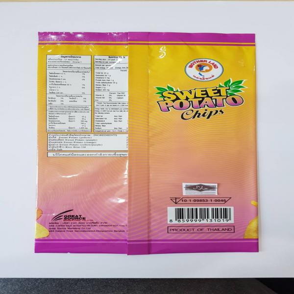 Fried Sweet Potato Chips Original Flavored