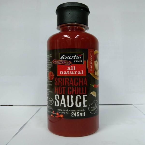 ซอสพริกศรีราชาวัตถุดิบธรรมชาติ และไม่ใส่วัตถุกันเสีย