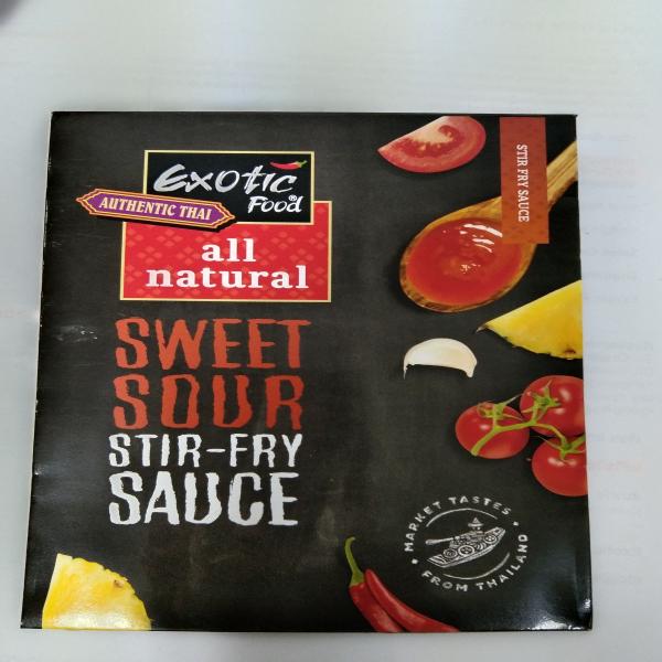 SWEET SOUR SAUCE STIR FRY SAUCE ALL NATURAL