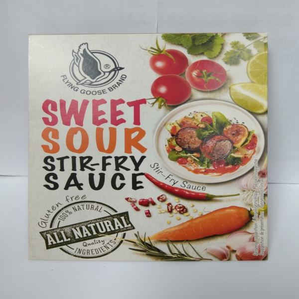 SWEET SOUR SAUCE STIR FRY SAUCE ALL NATURAL
