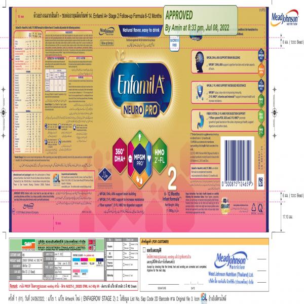 Enfamil A+ Stage 2 Follow-up Formula 6-12 Months