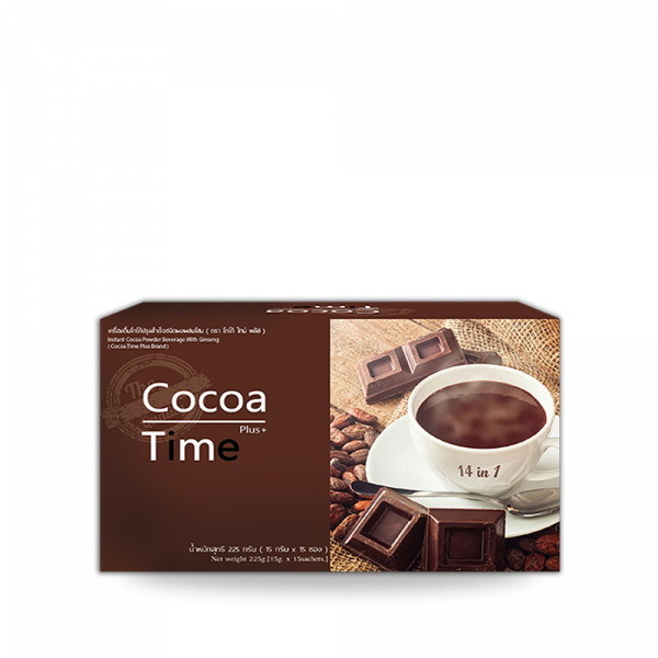 เครื่องดื่มโกโก้ปรุงสำเร็จชนิดผงผสมโสม