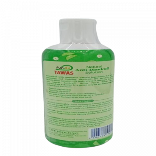 NATURAL ANTI-DANDRUFF SOLUTION