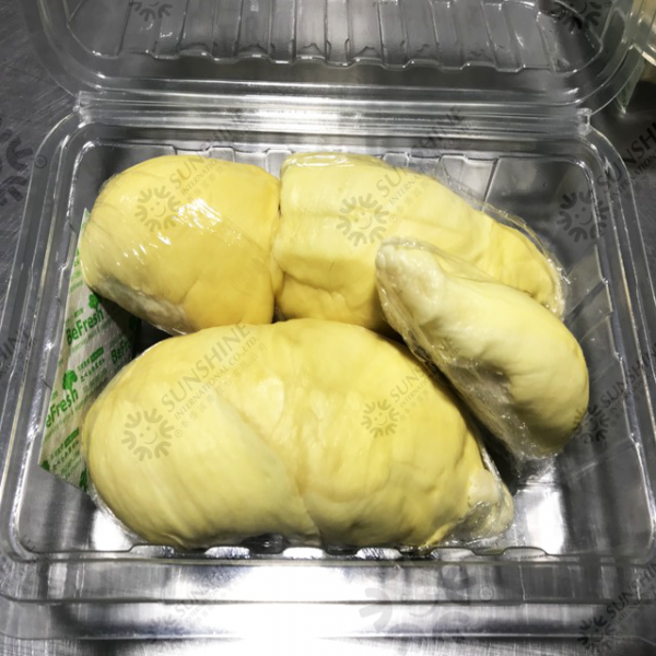 Chilled Durian Monthong pulp with seed