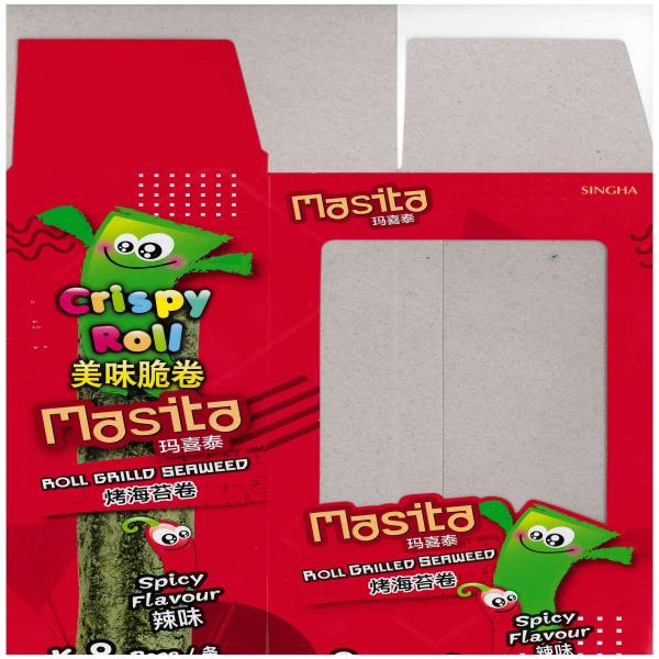 ROLL GRILLED SEAWEED SPICY FLAVOUR EXPORT