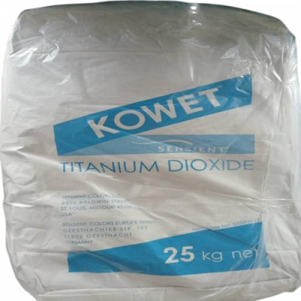 500095x25 Titanium Dioxide( Kowet) /Czech Republic