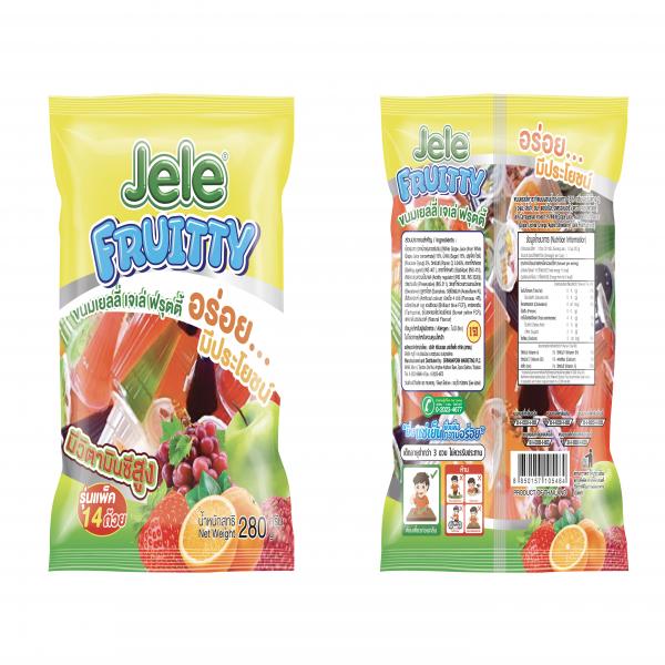 Jelly carrageenan mixed 15% White Grape juice, Grape flavour