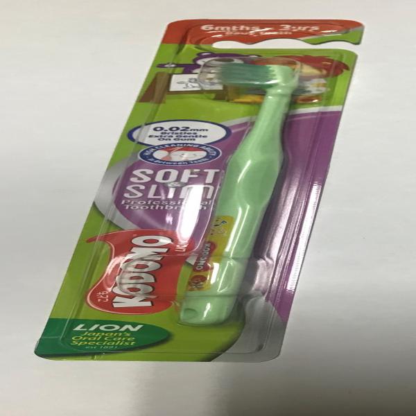 Kodomo Lion Soft & Slim Professional Toothbrush 6 mths-2 yrs, 3 yrs- 5 yrs, 6 yrs- 9 yrs (Malaysia)