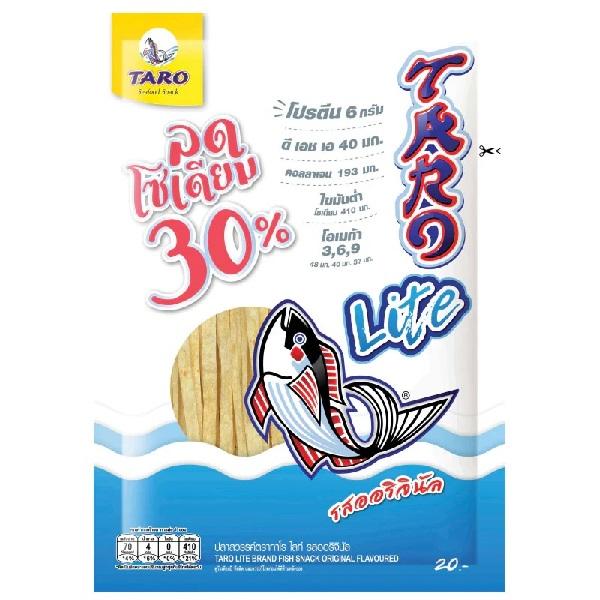 TARO LITE BRAND FISH SNACK ORIGINAL FLAVOURED