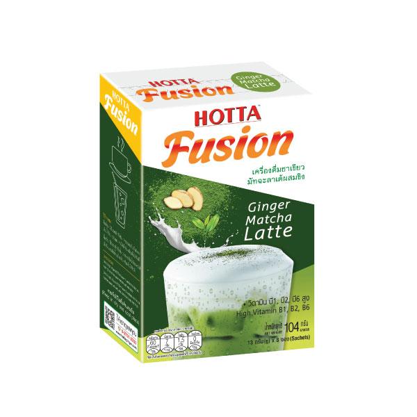 INSTANT MATCHA GREEN TEA WITH GINGER LATTE DRINK