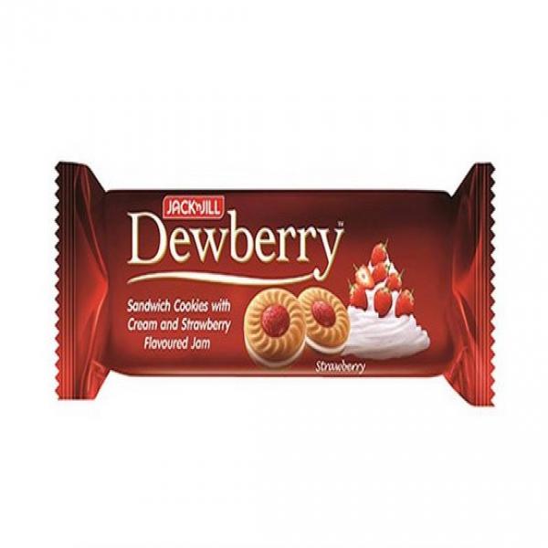 คุกกี้แซนวิชสอดไส้ครีมและแยมกลิ่นสตอเบอร์รี่