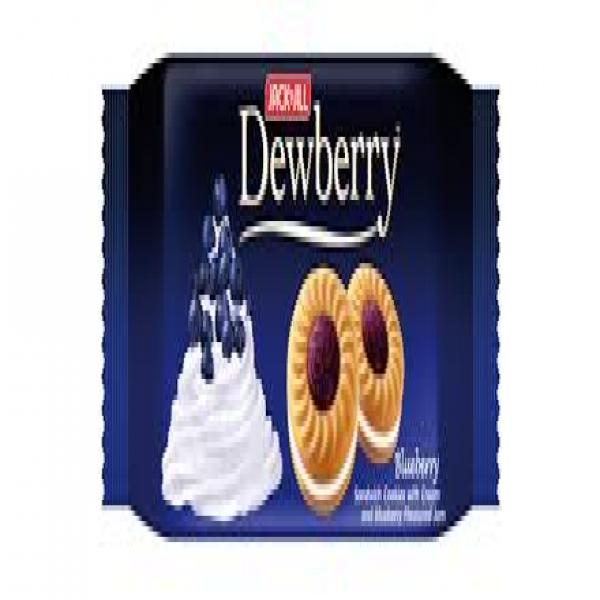 คุกกี้แซนวิช สอดไส้ครีมและแยมกลิ่นบลูเบอร์รี่