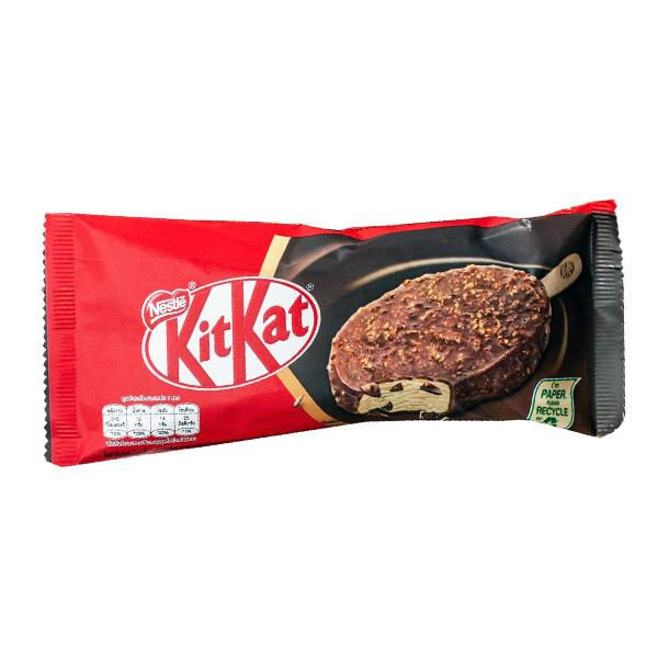 (Nestle Kit Kat®) Wafer Flavoured Ice Cream Coated with Milk Chocolate Compound with Wafer