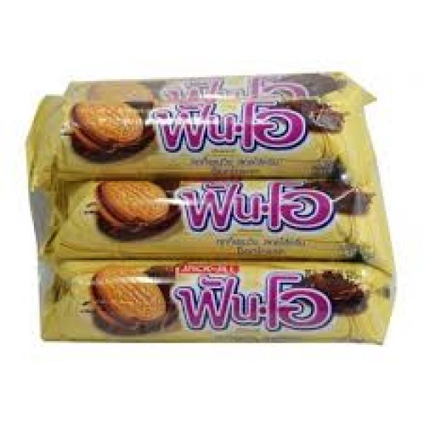 คุกกี้แซนวิชสอดไส้ครีมรสช็อกโกแลต